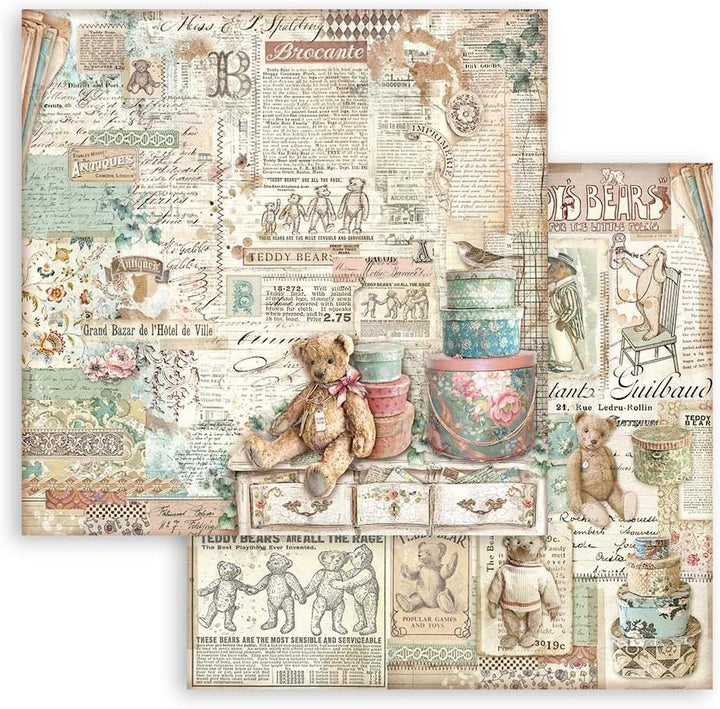 Stamperia - Scrapbook Paper Pad for Scrapbooking, Albums, Card Making, Bullet Journals, and More, Ac