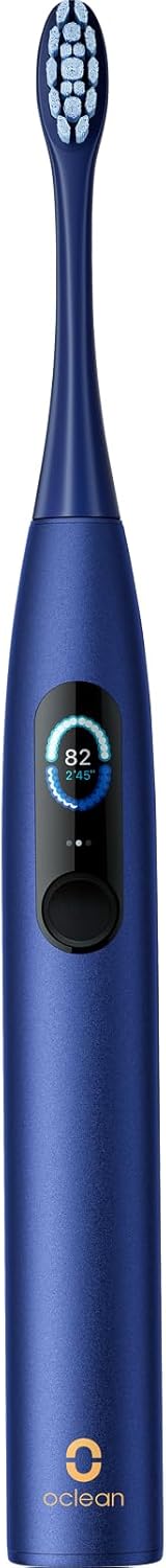 Oclean X Pro Elektrische Zahnbürste, Schallzahnbürste mit Farbdisplay, 3 Putzmodi & 32 Intensitäten,