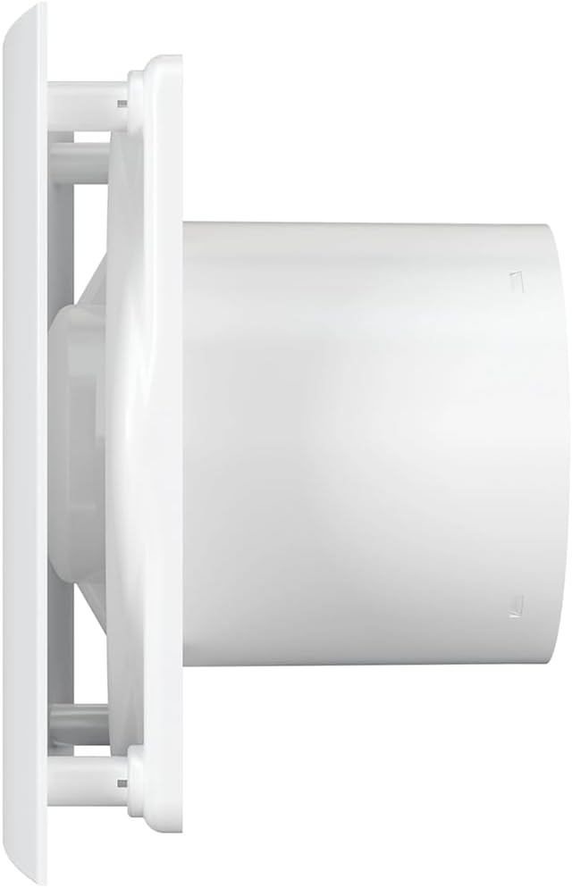 Vlano Badlüfter UNO Vent 100/125 STANDARD, Rückschlagklappe, 100 mm oder 125 mm, Leiser Axial Kleinr