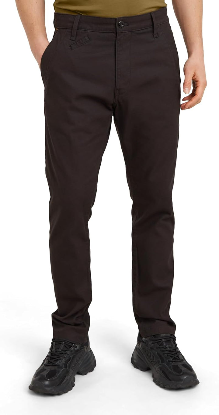 G-STAR RAW Herren Bronson 2.0 Slim Chino Pants 34W / 32L Schwarz (Dk Black D21038-d305-6484), 34W /