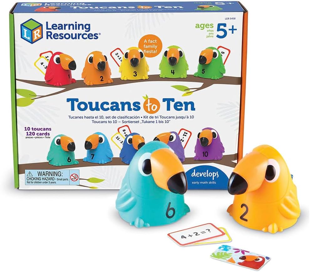 Learning Resources Tukane 1 bis 10, Tukane