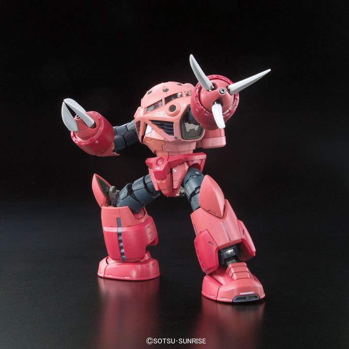 BANDAI 83576P Hobby #16 Real Grade 1/144 Char's Z'gok Modellbausatz Zubehör, Keine, S