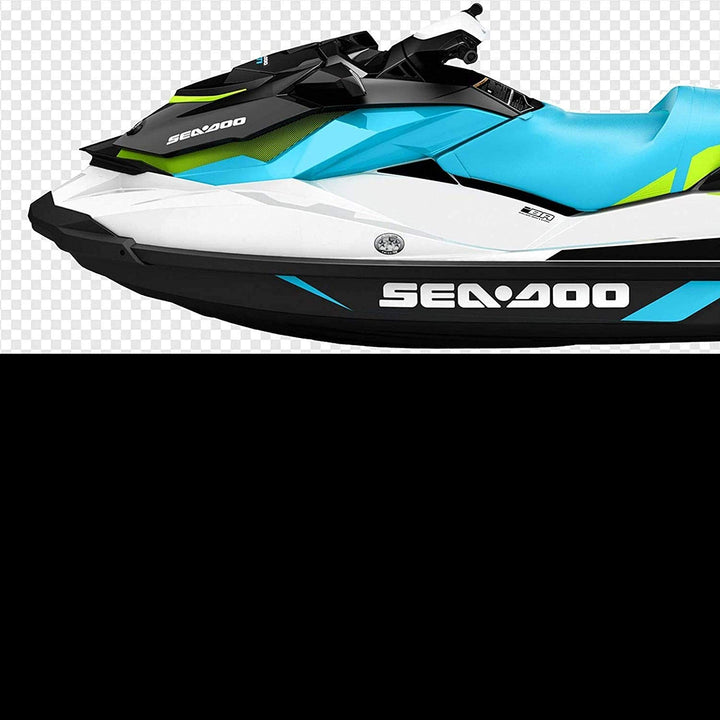 Jetski Seadoo Aufkleber ca 30cm 2 Stück Aufkleber Sticker Decal aus Hochleistungsfolie Aufkleber Aut