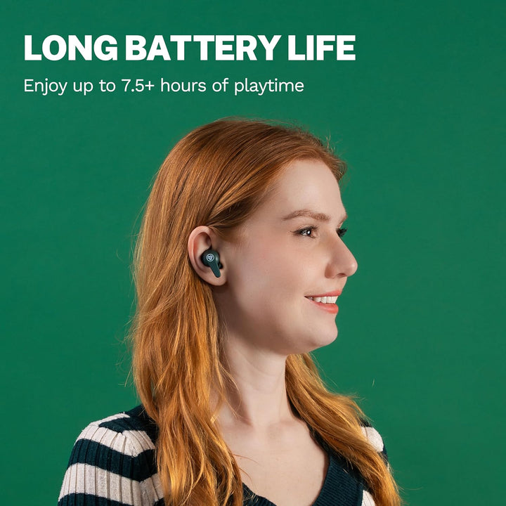 JLab Go Pods ANC In-Ear Kopfhörer Bluetooth mit Noise Cancelling - Kabellose Earbuds mit 26+ Std. -