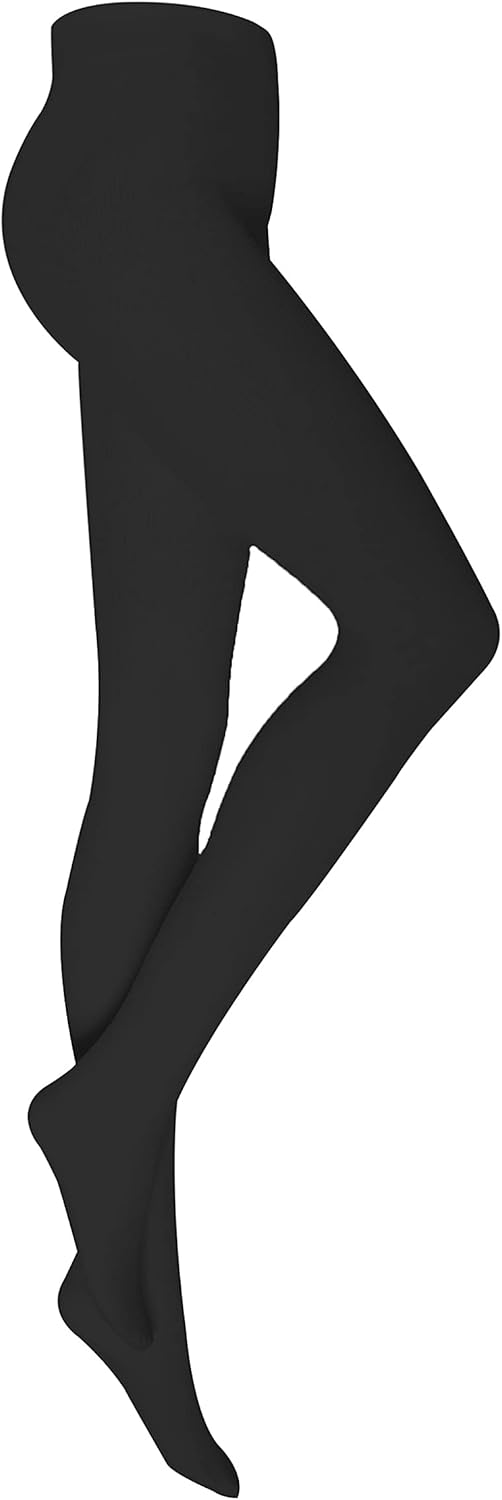 WOLFORD Baumwoll-Strumpfhose für Damen XS Schwarz, XS Schwarz
