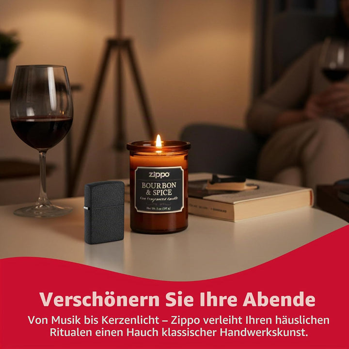 Zippo 236 outdor Black Crackle Lighter, Feuerzeug A 1 - Pack, A 1 - Pack