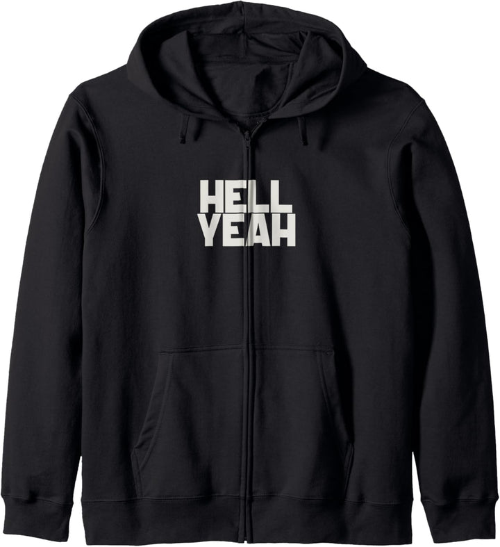 Hell Yeah Feeling Good Vibes Positive Millennials and Gen Z Kapuzenjacke