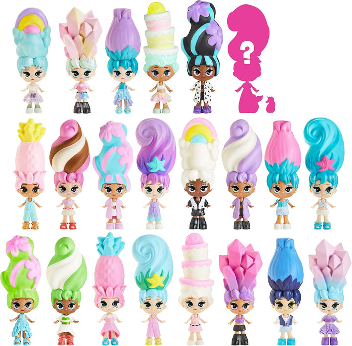 BANDAI 3er-Packung Überraschungspuppen –Sammelpuppen, die wie Blumen wachsen – SK02222, SK02222