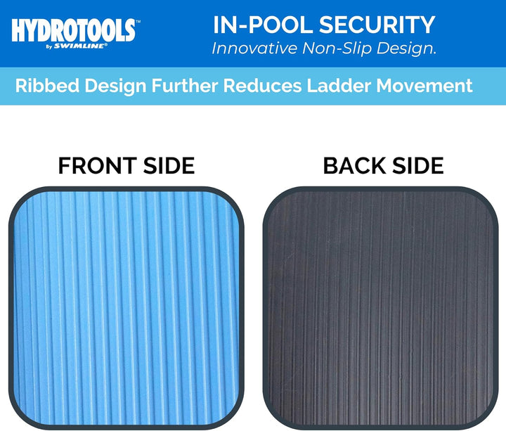 Swimline Hydro Tools Schutzmatte für Poolleiter, Trittschutz 9-Inch by 36-Inch blau, 9-Inch by 36-In