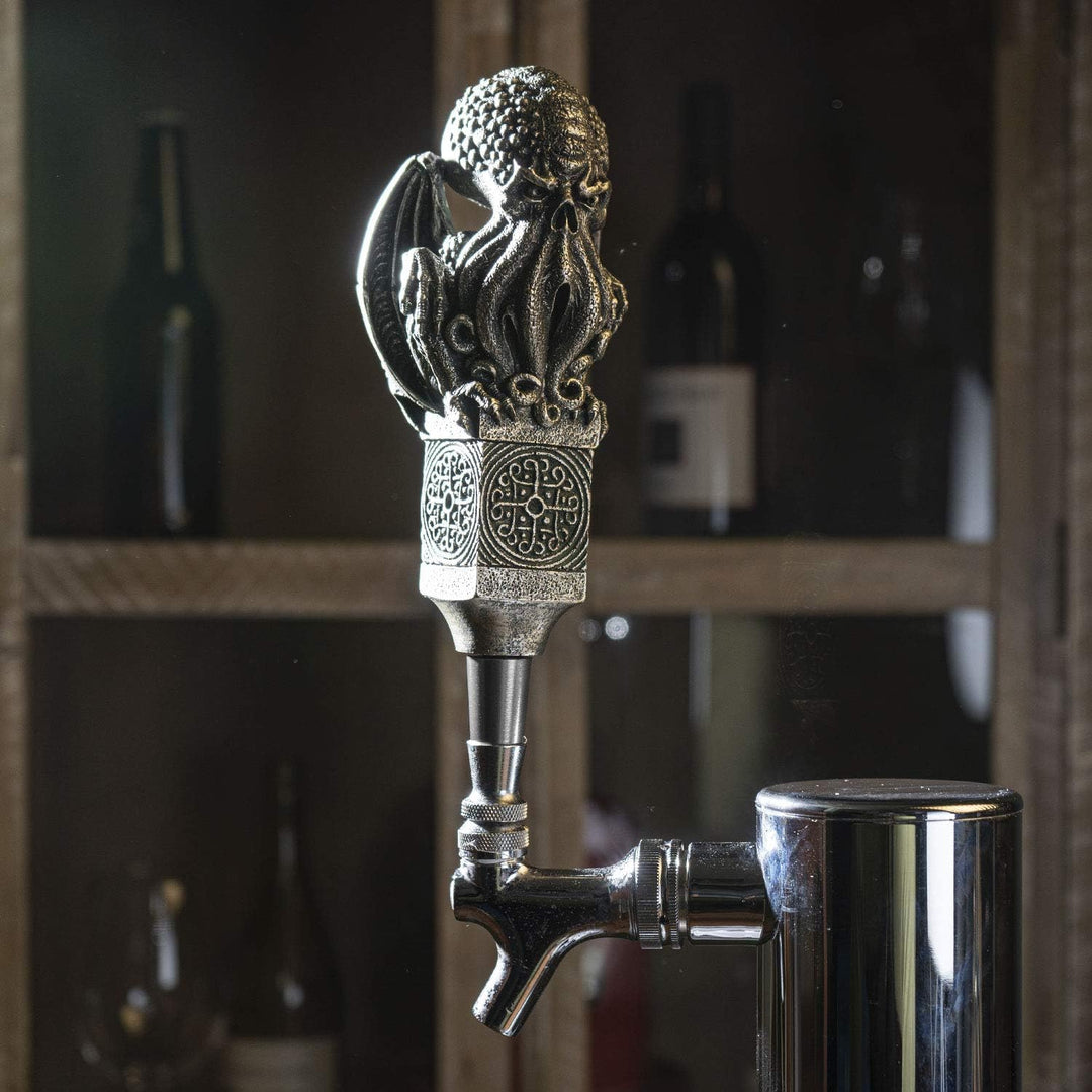 Gothic-Fantasie-Bierhahn mit Griff für selbstgebraute Kegeratoren, Zugbier, Standard-Universal-Wasse