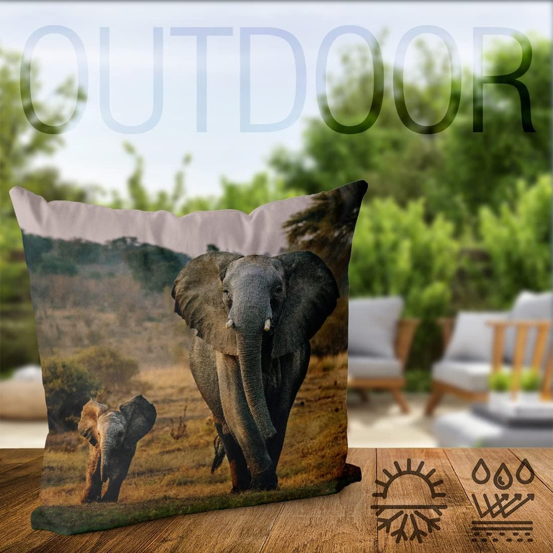 VOID Elefant Kind Kissenbezug Kissenhülle Sofakissen Kissen Deko Outdoor-Kissen Dekokissen, Kissen G