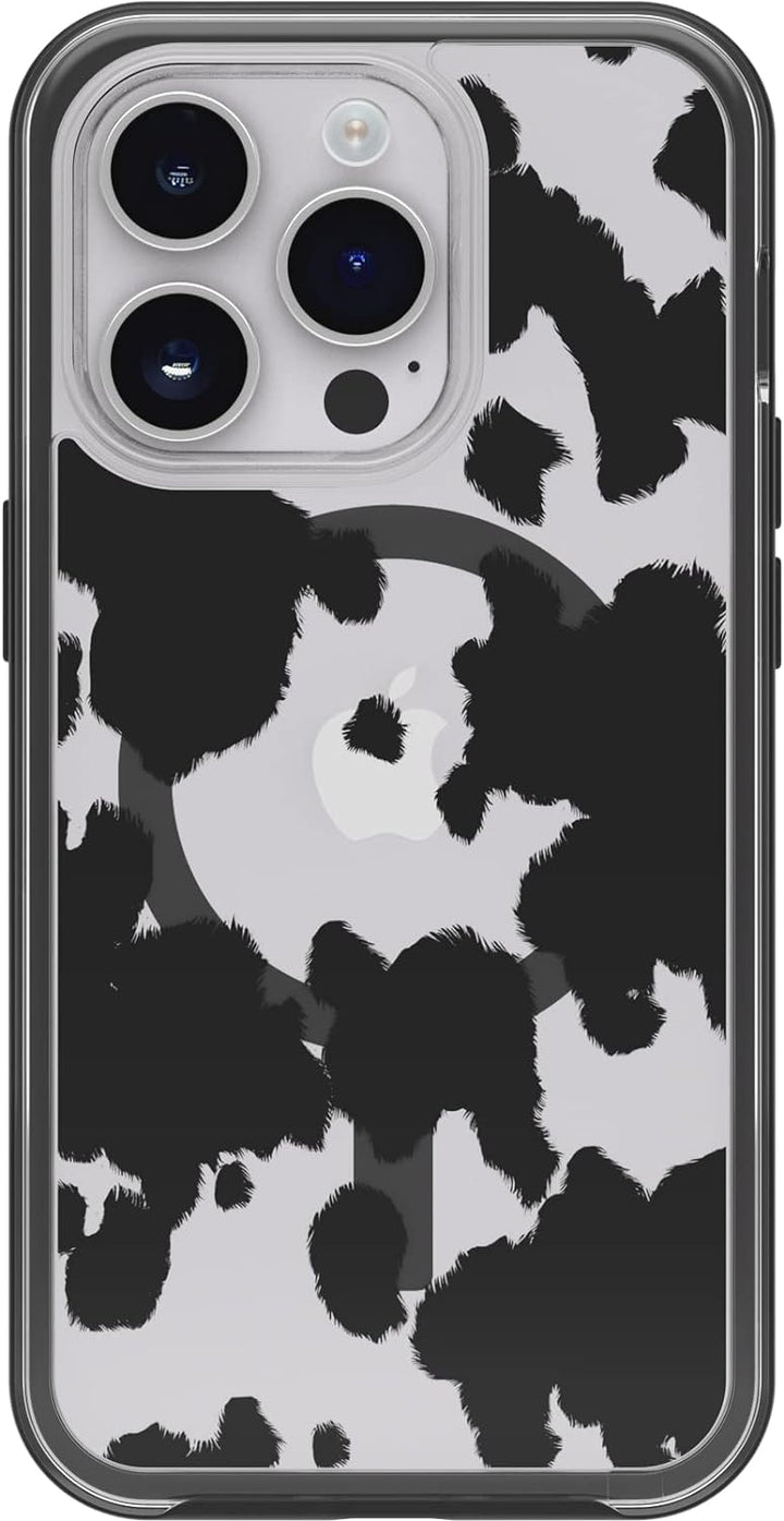 OtterBox Symmetry+ transparente Hülle für iPhone 14 Pro für MagSafe, stossfest, sturzsicher, schütze