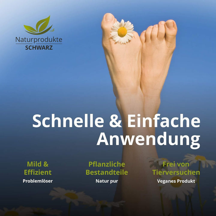 Naturprodukte Schwarz - FuPi Ex Fussspray - Mit Teebaumöl und Manukaöl - Zur Fusshygiene, Gegen Schw