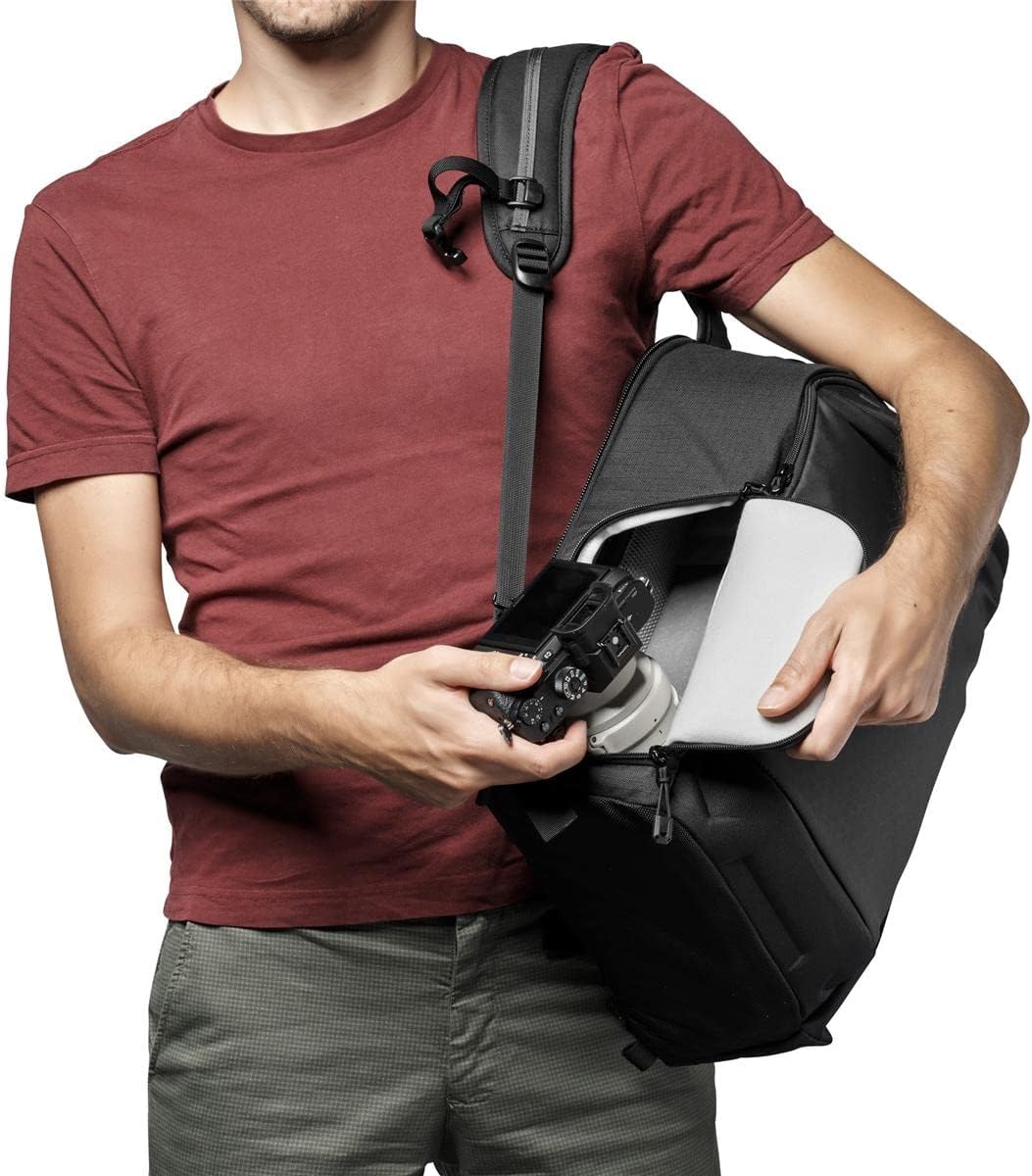 Lowepro Flipside Kamerarucksack für spiegellose DSLRs, Reflex Kameras und Mehreren Objektiven,kompak