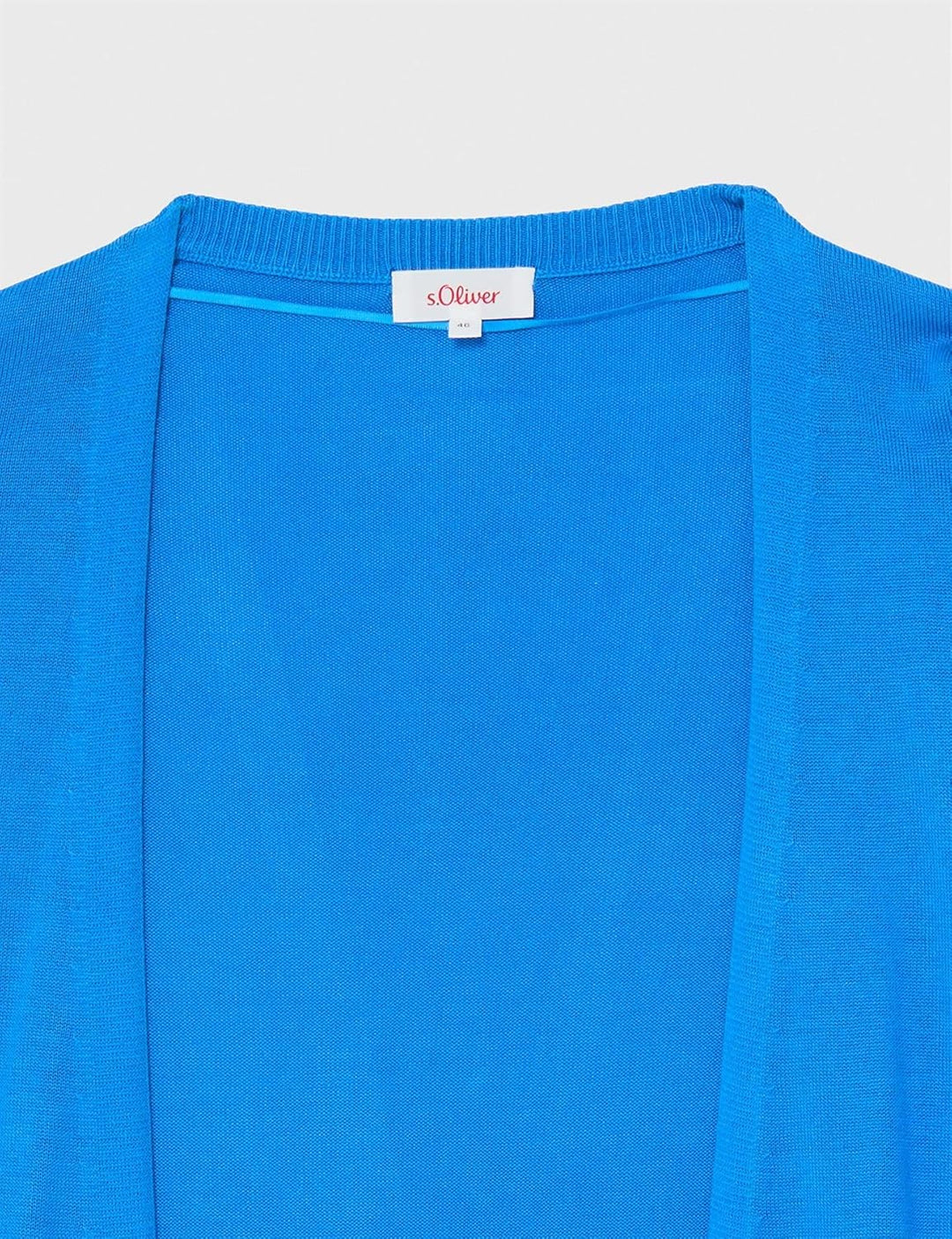 s.Oliver Damen Strickjacke 34 Blau 5547, 34 Blau 5547