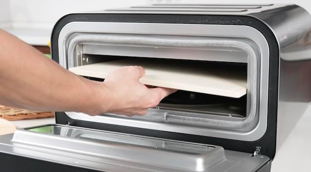 KPO-220 Elektrischer Pizzaofen mit Pizzaschaufel, Touch Display, bis 450°C (KPO-220), KPO-220
