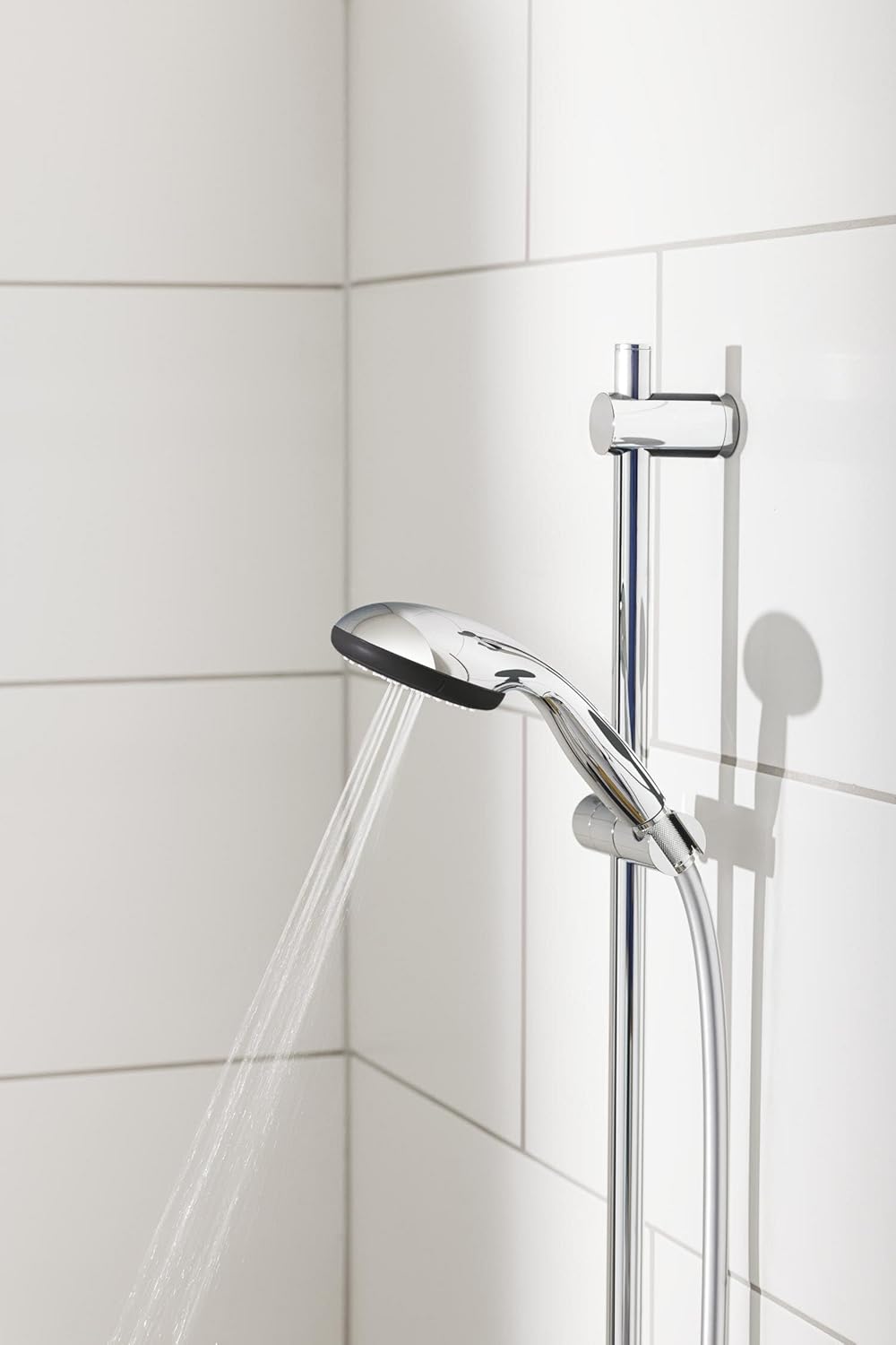 GROHE Vitalio Start 100 - Handbrause (wassersparend, 2 Strahlarten, universale Befestigung, robust),