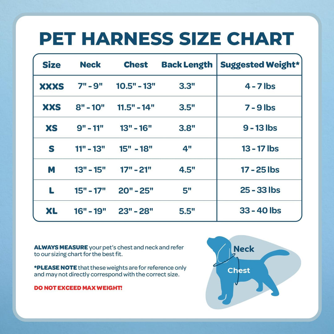 Best Pet Supplies Voyager Step-In Lock Haustiergeschirr – Allwetter-Netz, verstellbares Step-in-Gesc