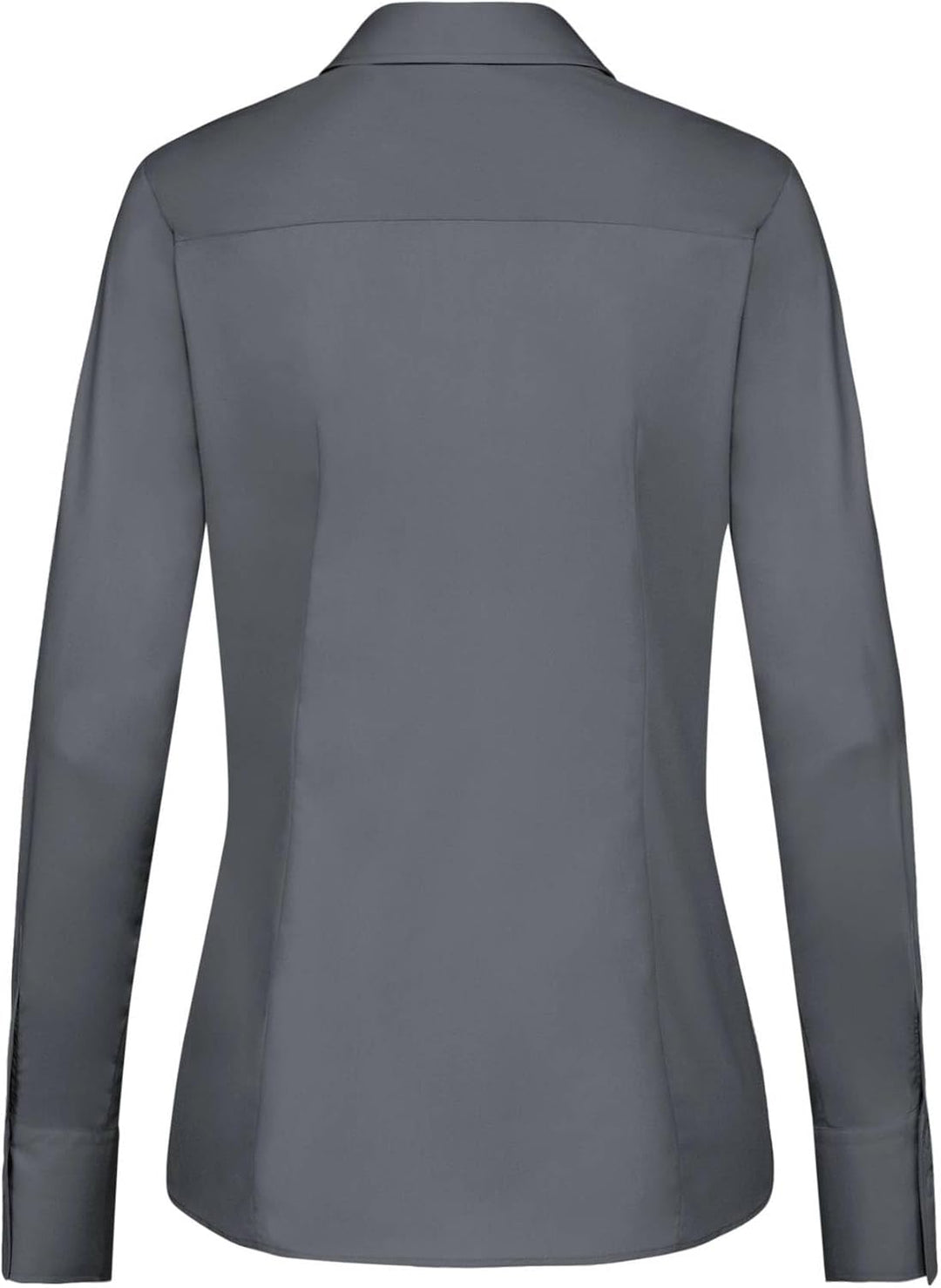 GREIFF Corporate Bluse Damen Basic Regular-Fit 32 Anthrazit, 32 Anthrazit