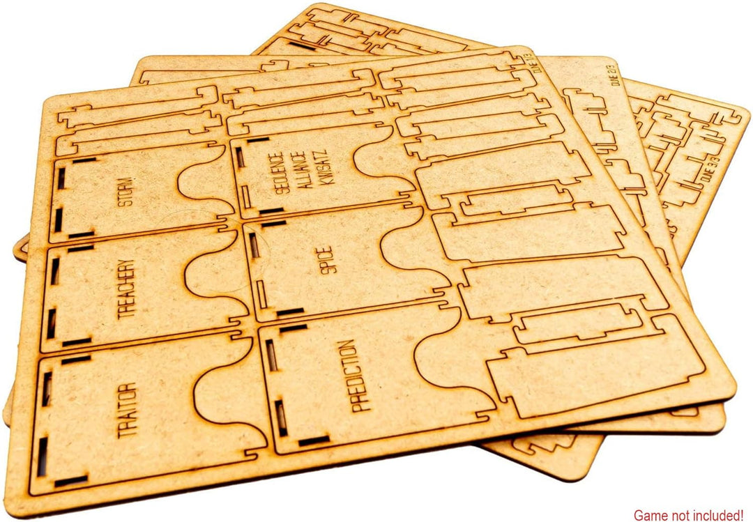 docsmagic.de Organizer Insert for Dune Board Game Box - Einsatz, Dune