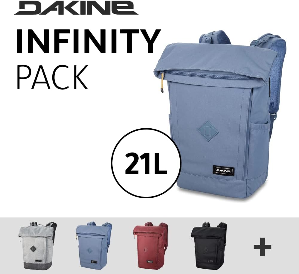 Dakine Infinity Rucksack mit Laptop- und iPad-Fach 21L & 27L - Ergonomischer Unisex Backpack für Fre