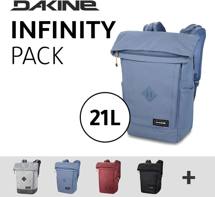 Dakine Infinity Rucksack mit Laptop- und iPad-Fach 21L & 27L - Ergonomischer Unisex Backpack für Fre