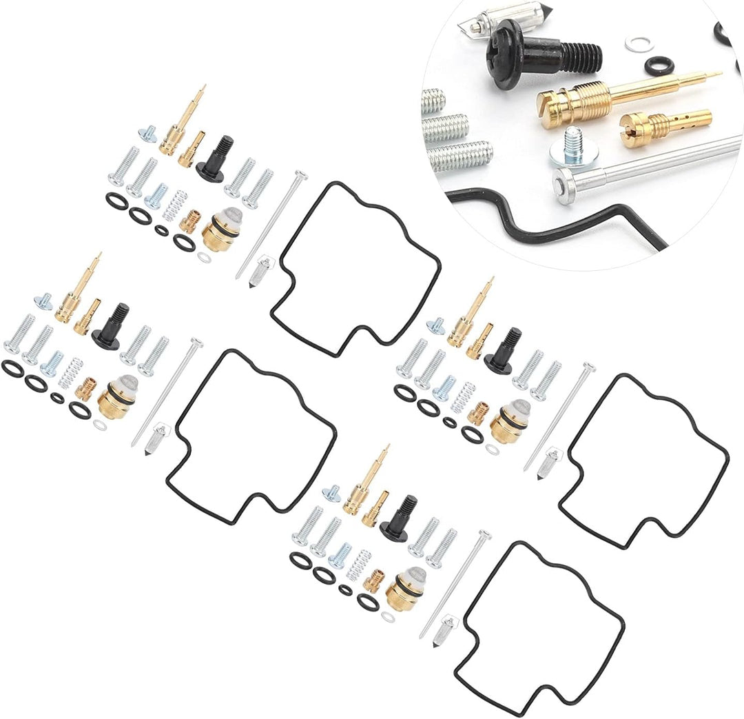 Motorrad Vergaser Reparatursatz, 4 Set Motorrad Vergaser Umbausatz Vergaser Rebuild Tool Ersatz für