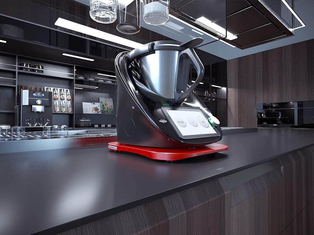 Gleitbrett für Thermomix TM5 TM6 – leicht gleitendes Untergestell thermoBase hochwertigem MDF-Holz –