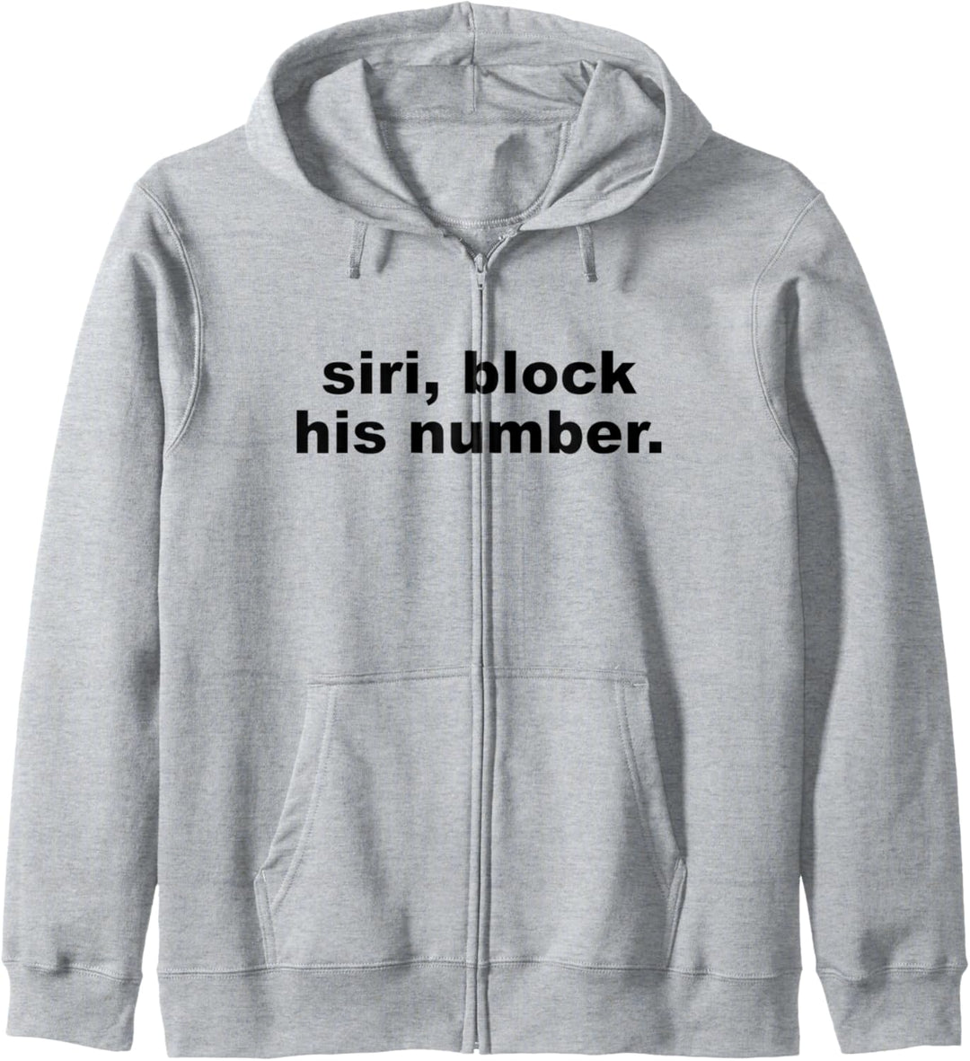 Block His Number Kapuzenjacke