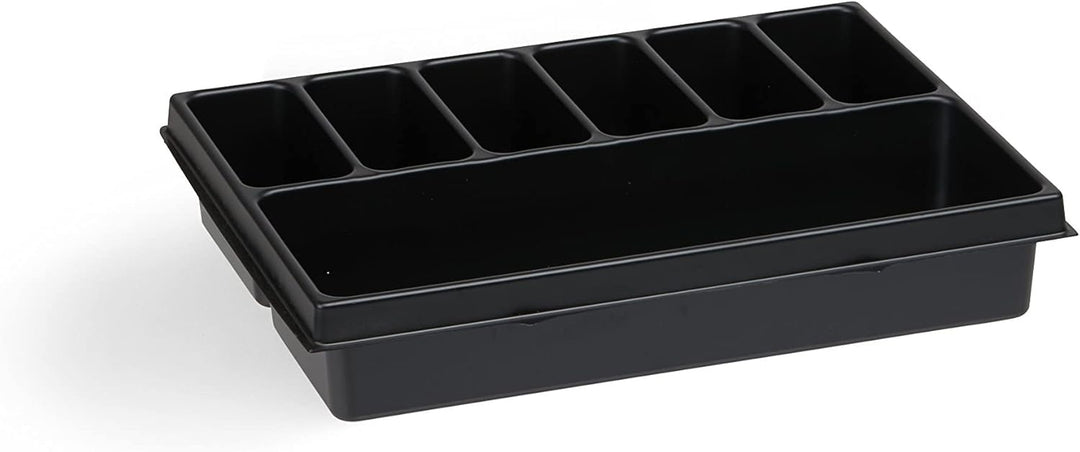 Sortimentsbox klein leer | i-BOXX professional blau mit 7-fach Einlage | Ideal für i-BOXX RACK & LS-