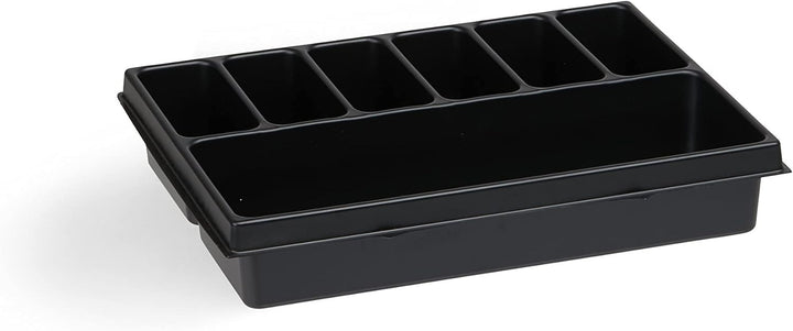 Sortimentsbox klein leer | i-BOXX professional blau mit 7-fach Einlage | Ideal für i-BOXX RACK & LS-