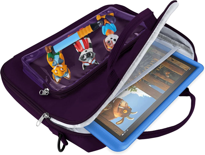Gaga city Sammel-Mäppchen für Edurino Stift und Figur, Tragetasche für 8 bis 10 Zoll Kinder Tablet,
