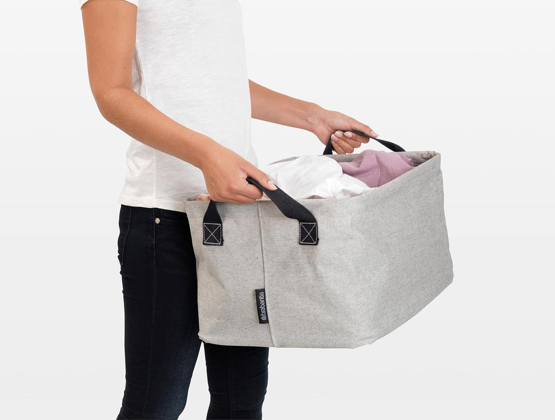 Brabantia - Faltbarer Wäschekorb - Multifunktional, Aufbewahrungsbox für Papier und Spielzeug - Gros