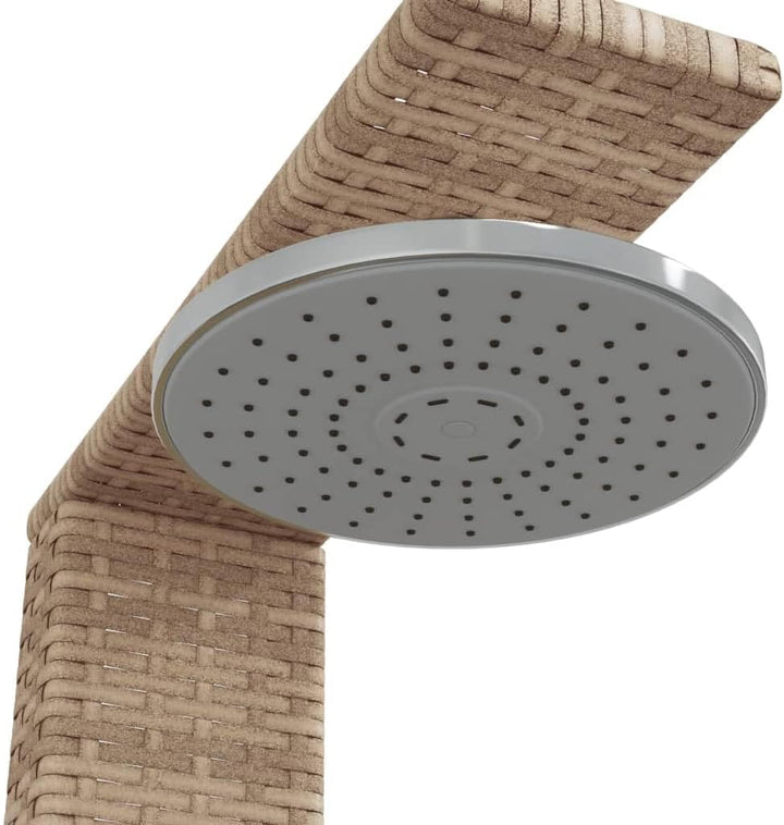 Festnight Gartendusche mit Bodenplatte Holz Aussendusche Garten Outdoor Dusche Garten Pool Pooldusch