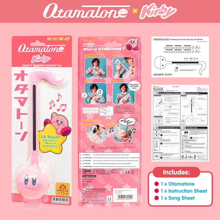 Otamatone Regular Kirby Elektronisches Musik Instrument, Japanisch Tragbar Digitale Musikinstrumente