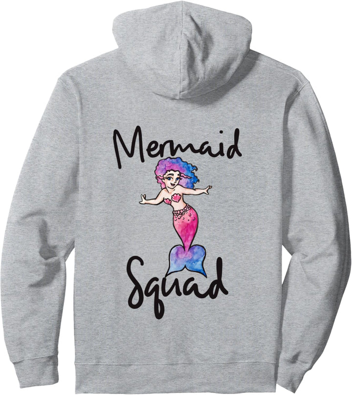 Mermaid Squad Pullover Hoodie