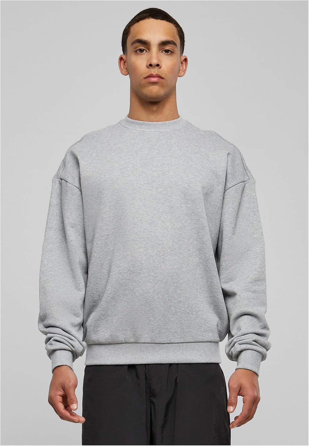 Urban Classics Herren Sweatshirt, Grau