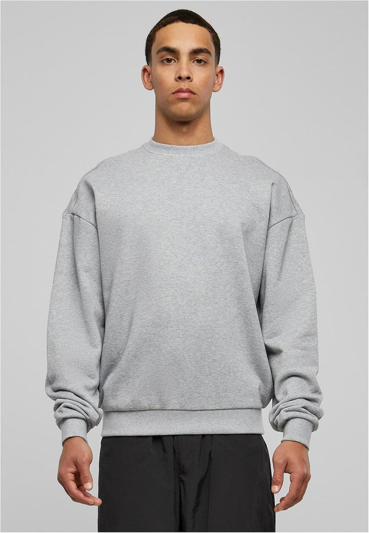 Urban Classics Herren Sweatshirt, Grau