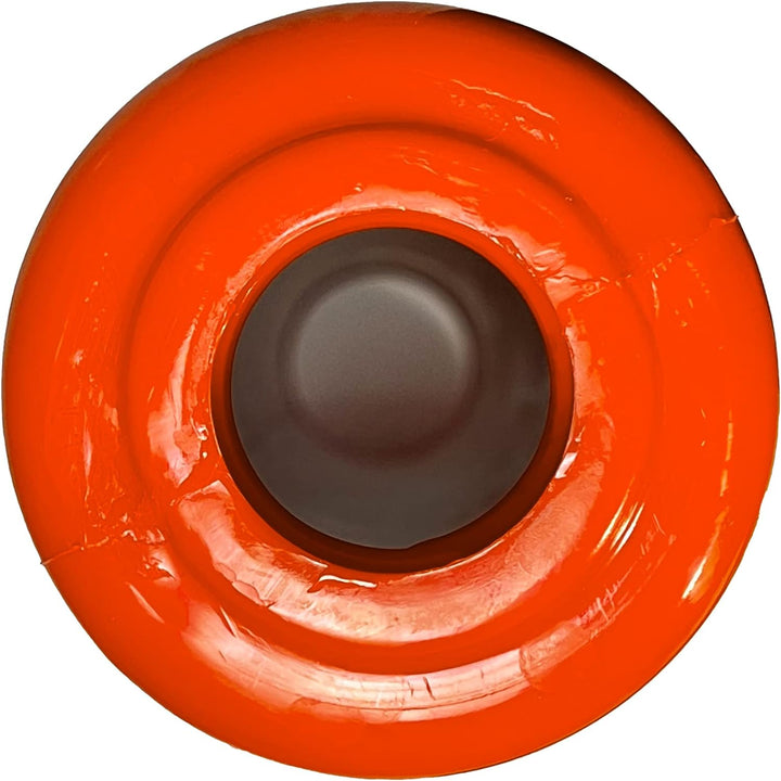 UvV®-Reflex Absperrpfosten, Poller 100 cm hoch, flexibel orange, reflektierend, selbstaufrichtend in