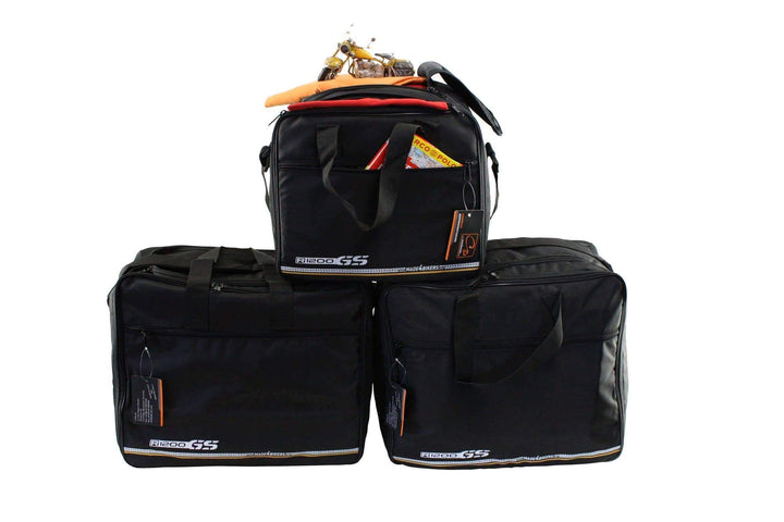 made4bikers Promotion-Bag: Set Koffer UND TopCase Innentaschen passend für BMW R1200GS-LC (K51) Adve