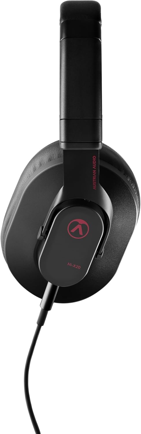 Austrian Audio Hi-X20 Over Ear Kopfhörer, professionelle Kopfhörer mit Kabel (geschlossene Bauweise,