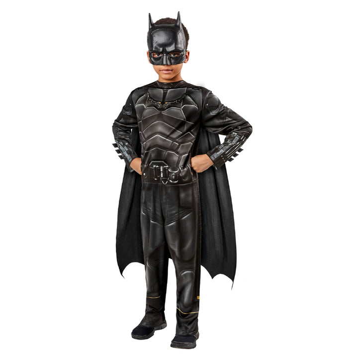 Rubie's Unisex Kinder Batman Classic Inf Kostüm Batman-Kostüm Mittelgross (Medium) Schwarz / Weiss,