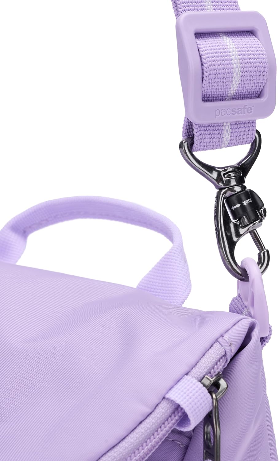 Pacsafe Pacsafe Go Anti Theft Saddle Crossbody Anti-Diebstahl-Sattel Crossbody Lavendel, Lavendel