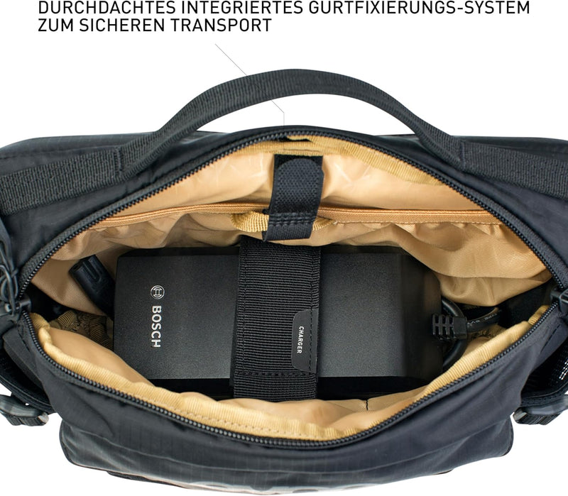 EVOC HIP PACK PRO E-RIDE 3 Hüfttasche Bauchtasche für E-Bike-Touren & Trails (3L Fassungsvermögen, A