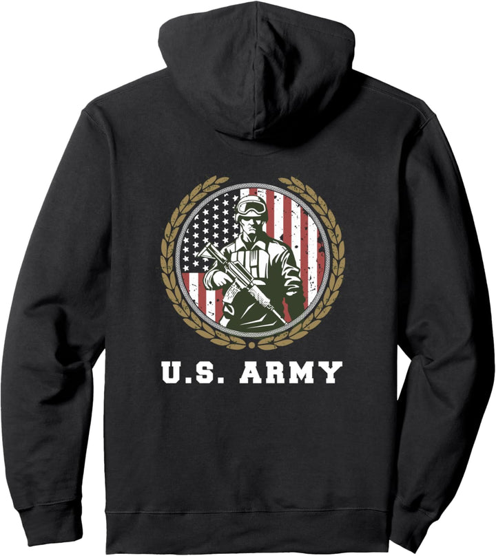 US Army United States Army Amerika Fahne Flagge Pullover Hoodie