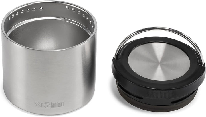 Klean Kanteen Unisex – Erwachsene Thermobehälter-1005809 Thermobehälter, Brushed Stainless, 473ml