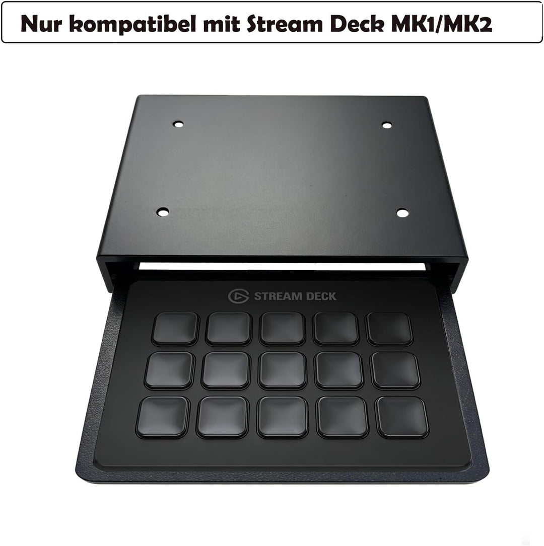 Einziehbarer Unter-Tisch Halter für Elgato Stream Deck MK.2– platzsparend