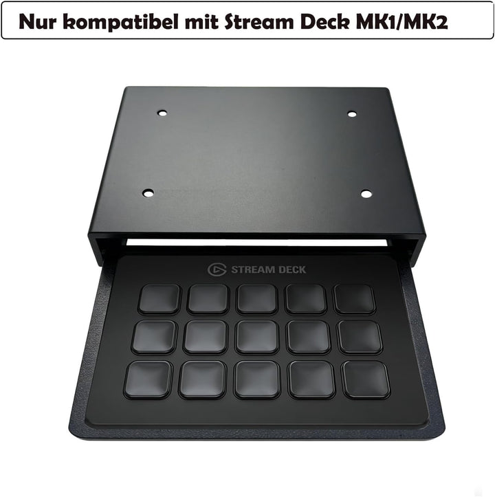 Einziehbarer Unter-Tisch Halter für Elgato Stream Deck MK.2– platzsparend
