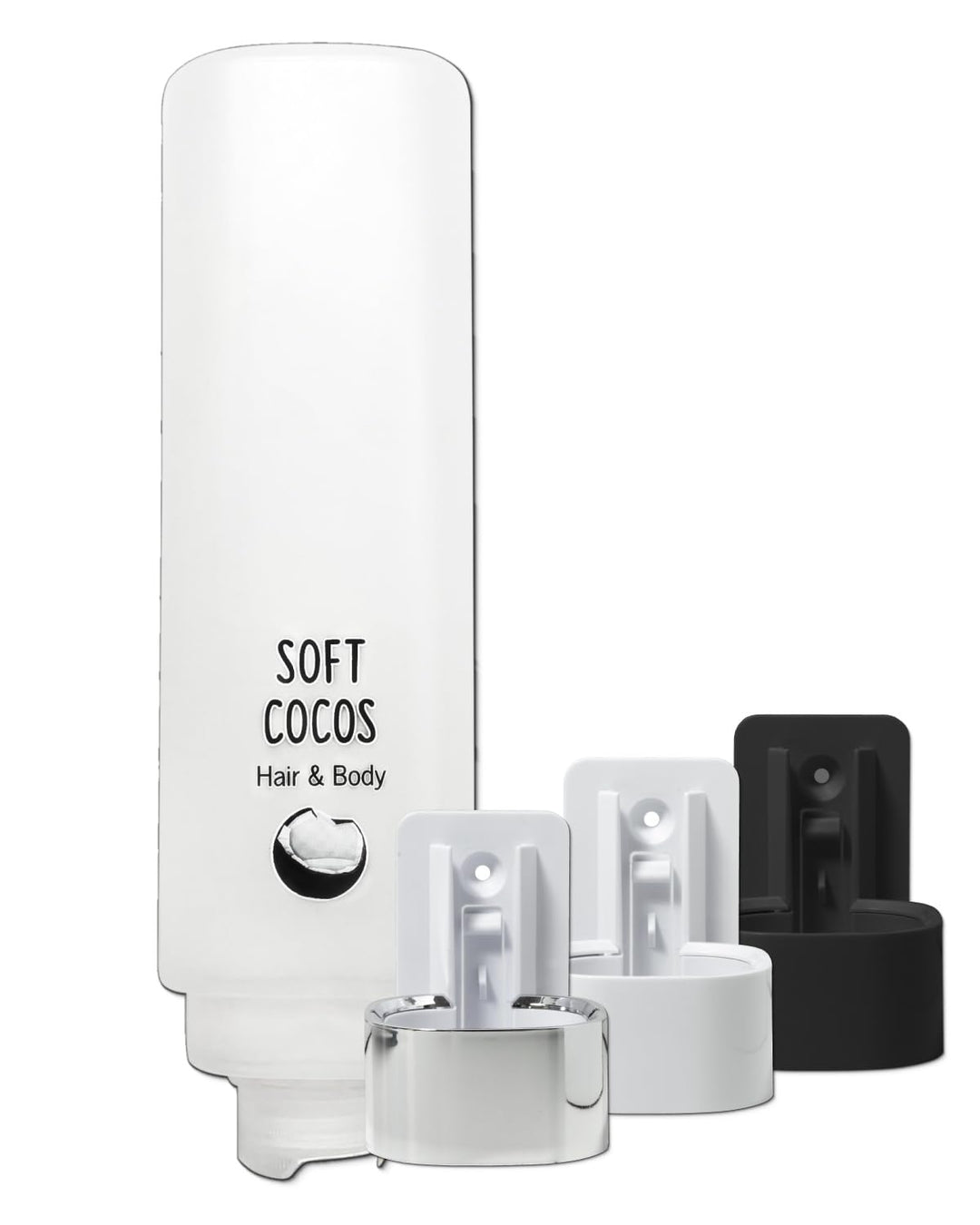 SET: Professionelles Shampoo-Duschgel-Set –12x425 ml–verschied. Düfte+4x Hlterung in verschied. Farb