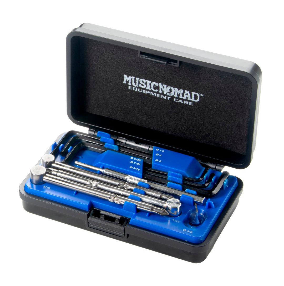 MusicNomad MN235 Premium Guitar Tech Truss Rod Wrench Set - 11 pcs.